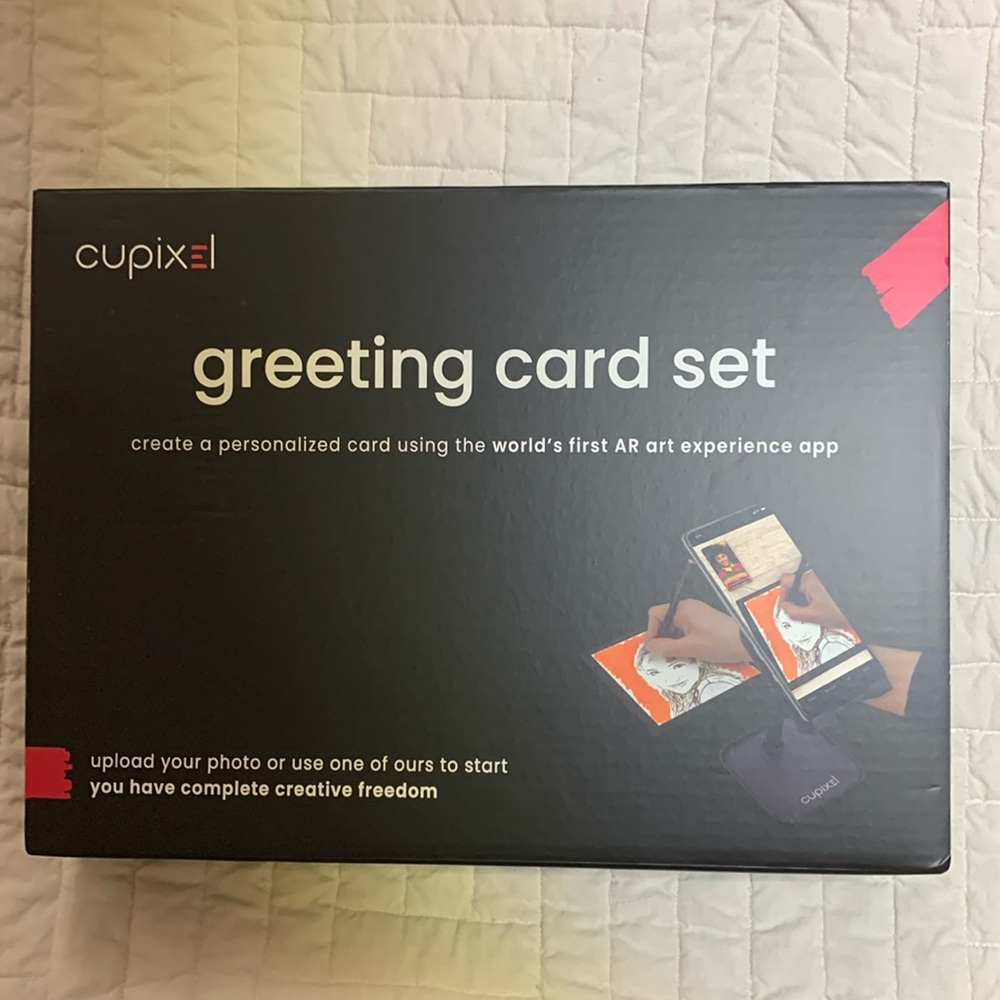 Cupixel greeting card set by ArtSmith.
